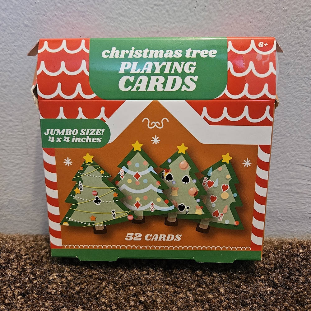 Anker Play Products Christmas Tree Playing Cards